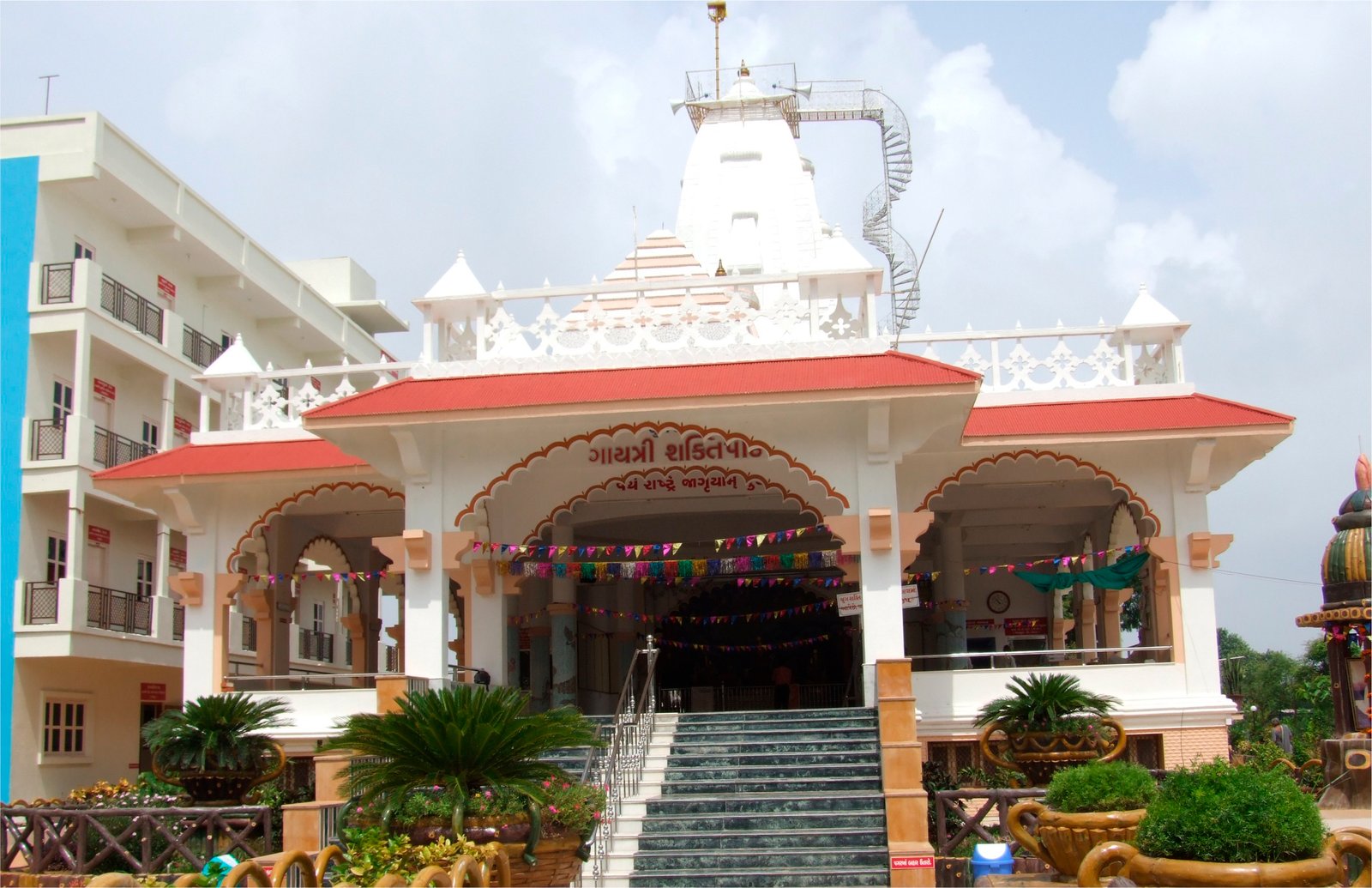 The Gayatri Shaktipith Temple Campus, Mansa, Gujarat, India