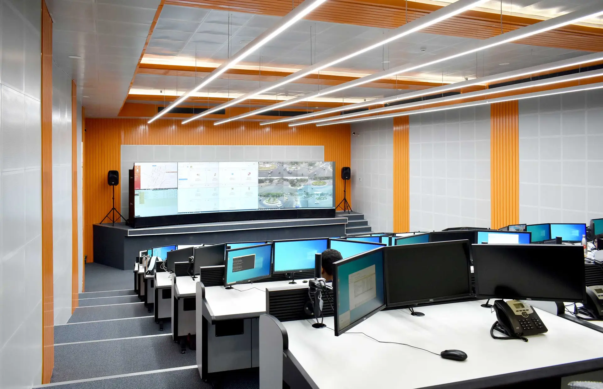 Integrated Command and Control Centre, Smart City, Gandhinagar, Gujarat, India