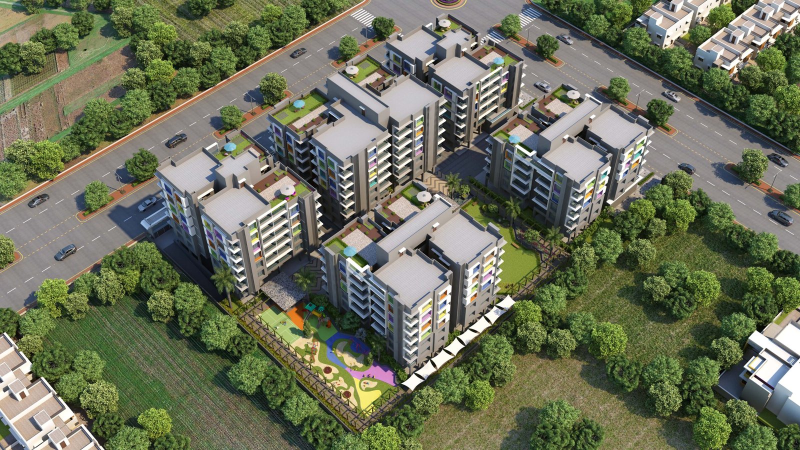 - Arise Florus – Sustainable Luxury Living in Ahmedabad - Arise Florus Eco-Friendly Residential & Commercial Hub - Arise Florus Ahmedabad – Green Design & Modern Comfort - Modern Architecture & Green Living Arise Florus - Arise Florus – Eco-Conscious Architecture in Ahmedabad - Sustainable Residences & Commercial Spaces Arise Florus - Modern Luxury Meets Green Living at Arise Florus - Front view of Arise Florus with landscaped green lawns - Child playing in playground at Arise Florus community garden - Senior citizens enjoying seating area amidst Arise Florus greenery - Panoramic street-facing fenestration at Arise Florus apartments - Solar panels and rainwater harvesting setup at Arise Florus