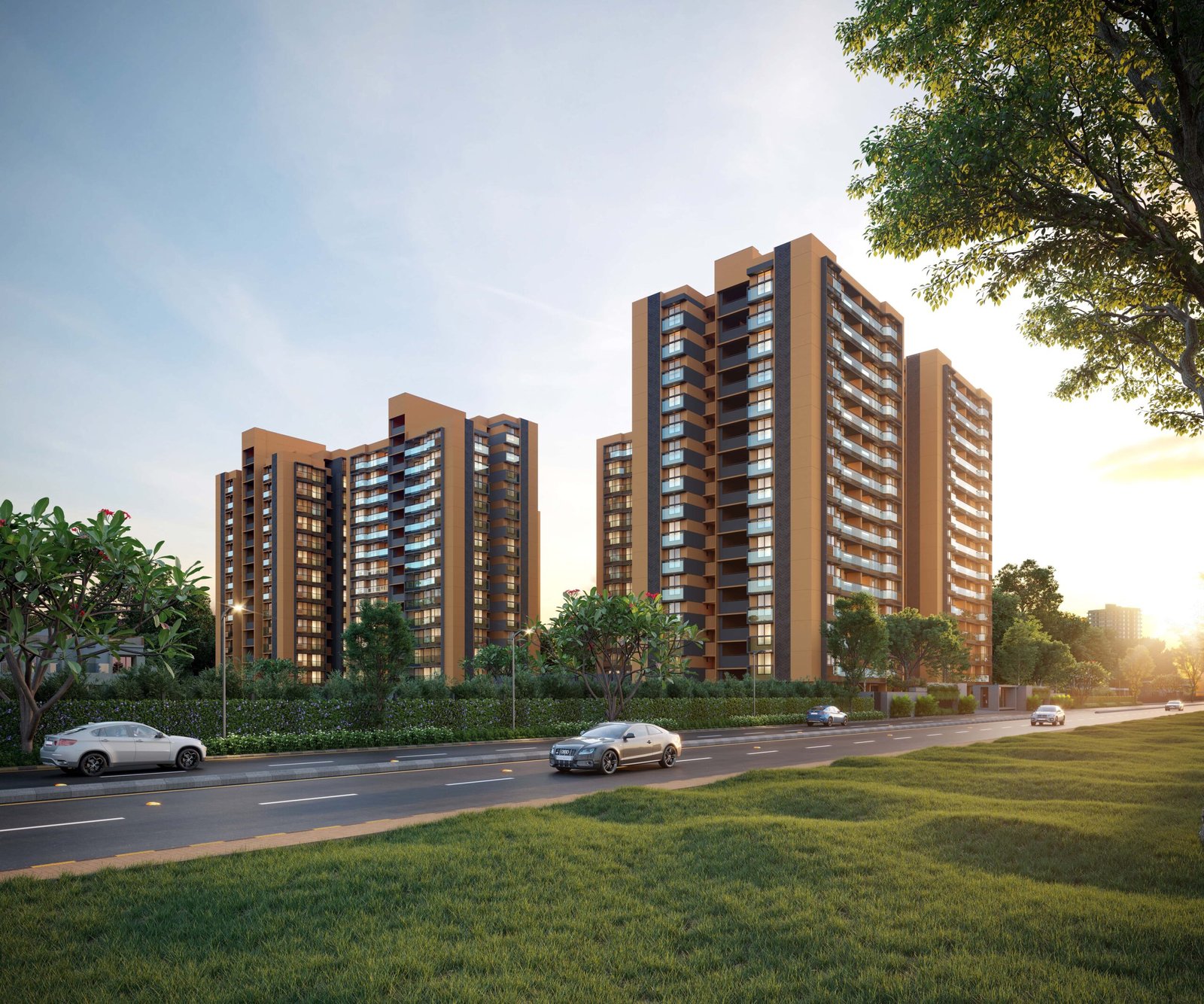 - Arise Vibrant – Luxury 3BHK High-Rise in Ahmedabad - Arise Vibrant Ultra-Luxury Apartments SG Highway - Silverstone Buildcon – Arise Vibrant Residences - Minimalist High-Rise Living Arise Vibrant Ahmedabad - Arise Vibrant – Ultra-Luxury High-Rise Living in Ahmedabad - Elegant 3BHK Residences at Arise Vibrant, SG Highway - Arise Vibrant by Silverstone Buildcon Residential Architecture - Arise Vibrant high-rise exterior view – minimalist architecture - 3BHK apartment interiors at Arise Vibrant Ahmedabad - Landscape design surrounding Arise Vibrant residences - Vertical service core and fenestration patterns at Arise Vibrant - Natural light optimization in Arise Vibrant apartment cluster