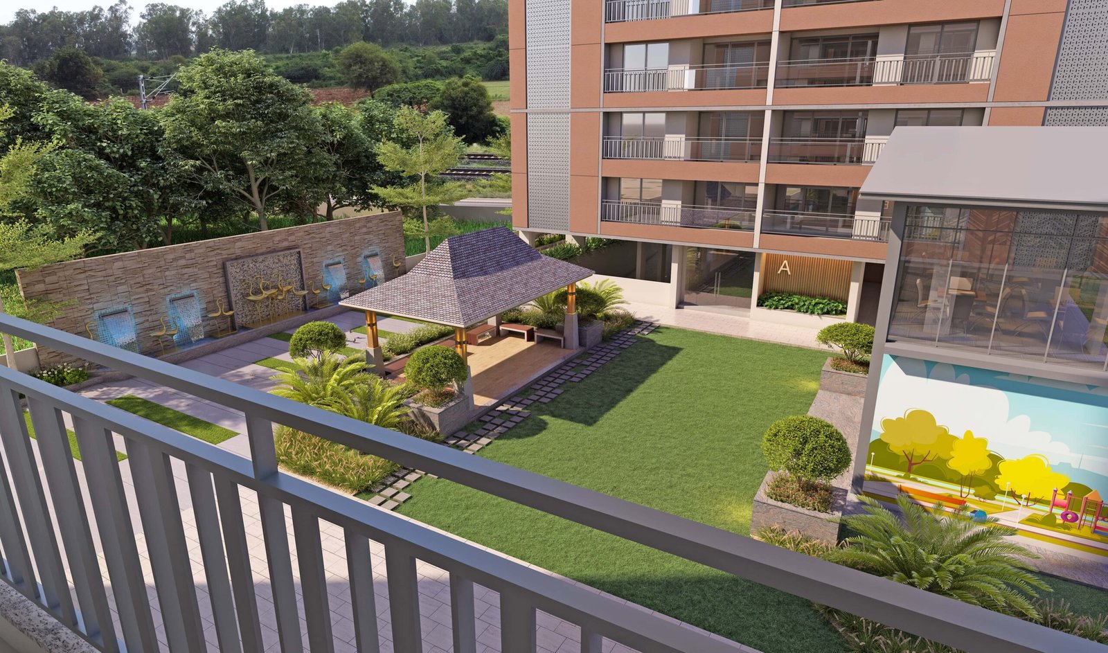 - Artham 97 – Modern High-Rise Apartments in Ahmedabad - Artham 97 by Minolt Buildcon Urban Living Redefined - Contemporary Residential Tower in Tragad Artham 97 - Artham 97 – Stylish Apartments Off SP Ring Road - Artham 97 – Modern High-Rise Living in Ahmedabad - Elevating Urban Lifestyle Artham 97 by Minolt Buildcon - Contemporary Apartments with Premium Amenities - Artham 97 high-rise tower with modern architectural design - Rooftop garden and communal space at Artham 97 - Spacious apartment interiors with natural light at Artham 97 - Fitness centre and lifestyle amenities at Artham 97 - Artham 97 residential tower in Tragad, Ahmedabad skyline