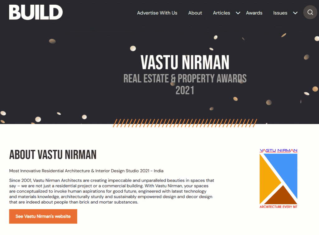 Most Innovative Residential Architecture & Interior Design Studio 2021
