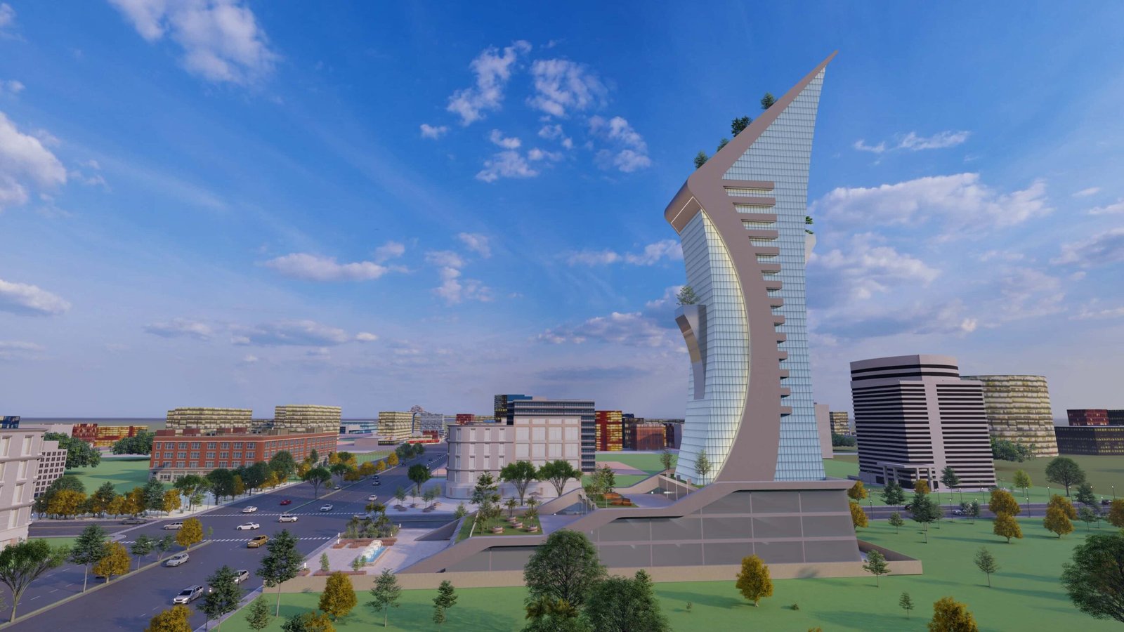 - Iconic Commercial Building – Ultra-Modern 100m Skyscraper - Ahmedabad’s 100m Iconic Office & Retail Tower - Ultra-Modern High-Rise for Business & Retail - Landmark 100-Meter Office Skyscraper in Ahmedaba - Iconic Commercial Building – Ahmedabad’s 100m Business Landmark - Ultra-Modern 100-Meter Skyscraper for Offices & Retail - Landmark Commercial High-Rise with Vertical Elegance - 100m tall Iconic Commercial Building exterior with sleek facade - Geometric facade patterns on Ahmedabad’s Iconic Commercial Building - High-speed elevators in the tower’s lobby with modern finishes - Flexible office floor plate showcasing panoramic city views - Rooftop greenery and solar panels atop the skyscraper