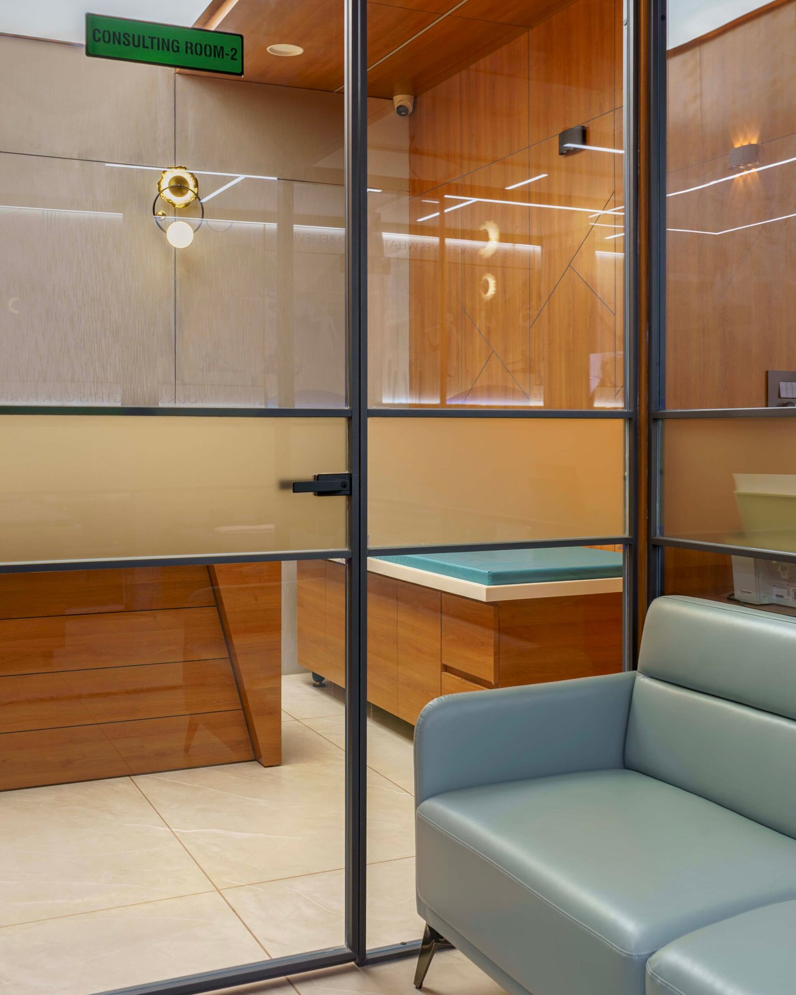 Hospital interior designers in Ahmedabad, physiotherapy clinic design Gujarat, healthcare architects Ahmedabad