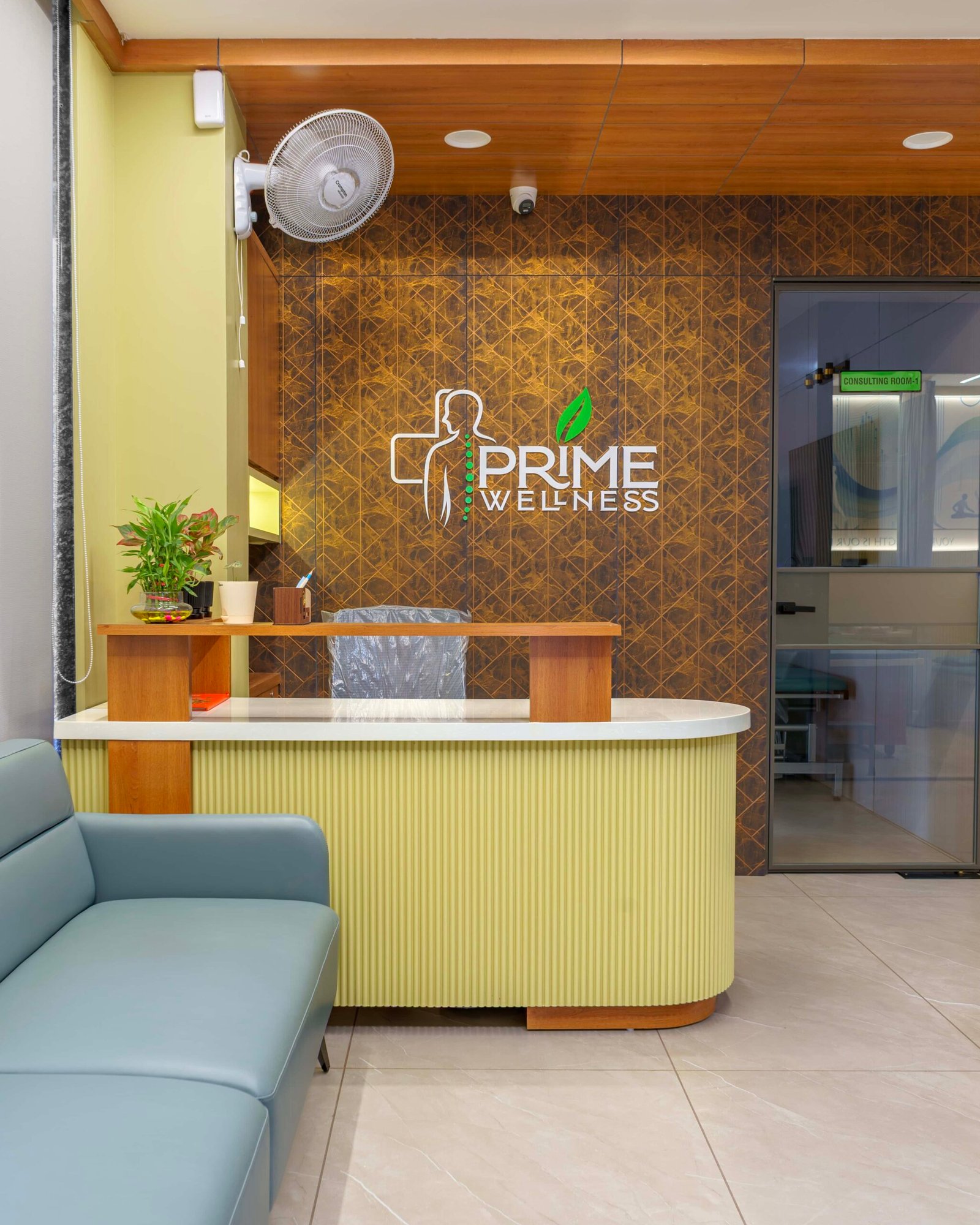 Hospital interior designers in Ahmedabad, physiotherapy clinic design Gujarat, healthcare architects Ahmedabad