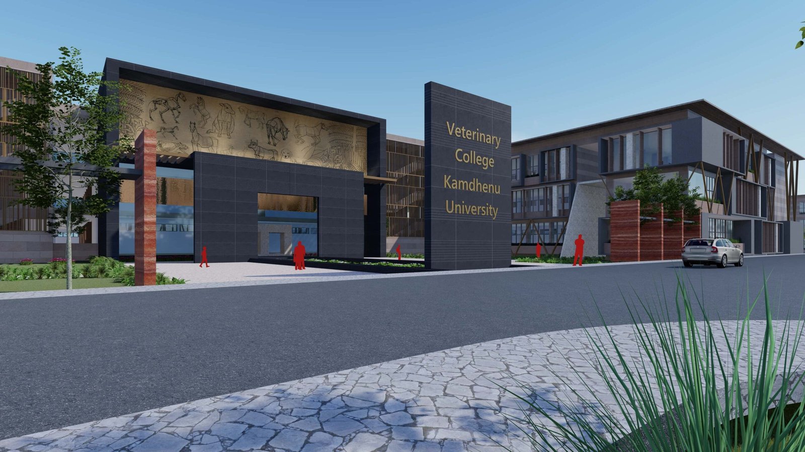 Veterinary Science College Campus for Kamdhenu University – Design
