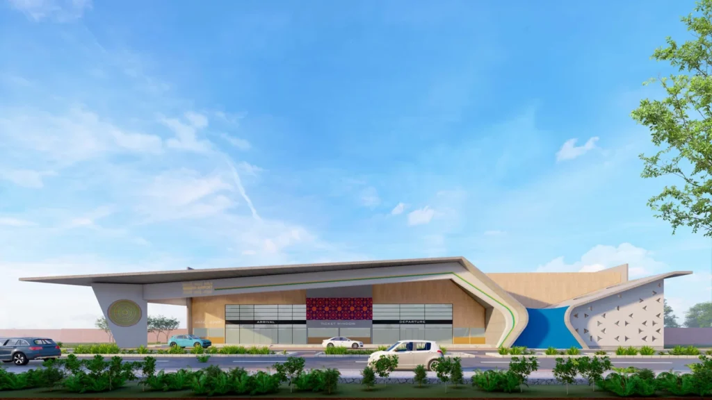 Mandvi Airport Terminal project by VNA, architects in ahmedabad for airport projects